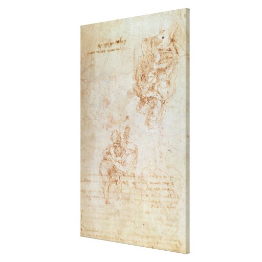 Studies of Madonna and Child Canvas Prints