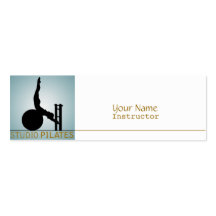 Studio Pilates - Business, Calling Card Business Card