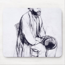 Study for a portrait of Manet mousepads