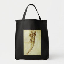 Study for Battle Cascina Michelangelo Renaissance Canvas Bags