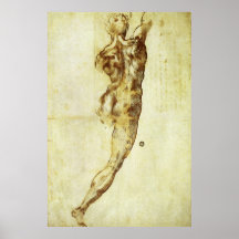 Study for Battle Cascina Michelangelo Renaissance Print
