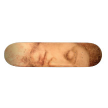 Study for the head of Jesus in The Last Supper Skate Deck