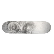 Study of a Figure for the Battle of Anghiari. Skate Deck