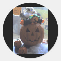 Stuffed Pumpkin Sticker