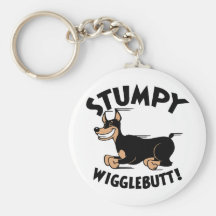 Stumpy Wigglebutt! Key Chain