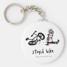 Stupid Bike Keychains