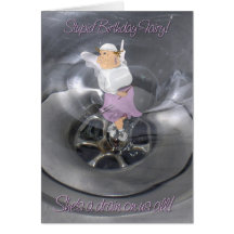 Stupid Birthday fairy card!