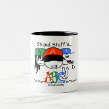 Stupid Stuff's A,B,C Mug