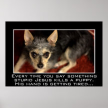 Stupidity kills the innocent posters