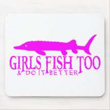 STURGEON GIRL MOUSE PADS