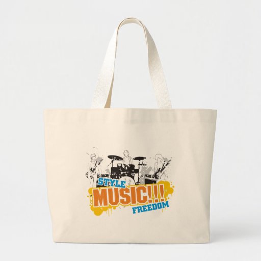 Style ... Music ... Freedom ... Canvas Bags