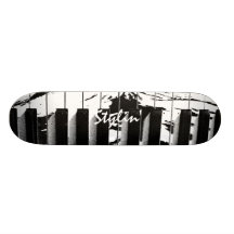 Stylin' Keyboard Skateboard
