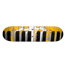 Stylin' Piano Keyboard Skateboard
