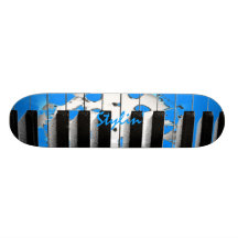 Stylin' Piano Keyboard Skateboard
