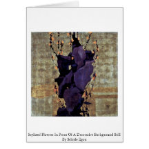 Stylised Flowers Card