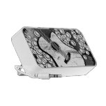 Stylised Ink Style Guitar Portable Speaker