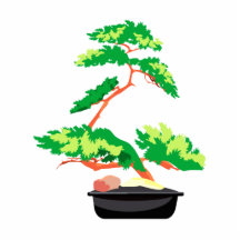Stylised Upright Bonsai 2 Acrylic Cut Out