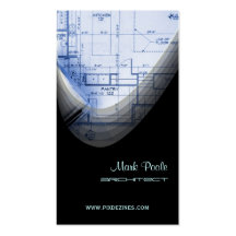 Stylish Architect Remodeling business cards