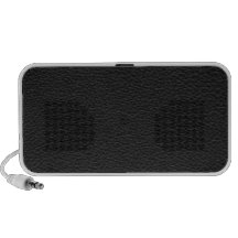 Stylish Black Printed Pattern. Speaker