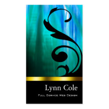 Stylish Business Card (all purpose) - "Lumina"