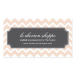 Stylish Chevron Pattern Business Card