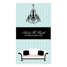 Stylish Decor Interior Designer Cards Business Cards
