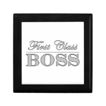 Stylish Elegant Gifts for Bosses First Class Boss Trinket Boxes