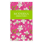 Stylish Floral Business Cards