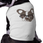 Stylish french bulldog dog shirt