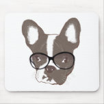 Stylish french bulldog mousepads