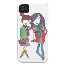 Stylish friends part two on iphone case iPhone 4 Case-Mate cases