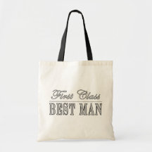 Stylish Fun Best Men Gifts : First Class Best Man