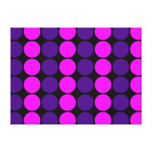 Stylish Gifts for Girls : Pink & Purple Polka Dots Canvas Print