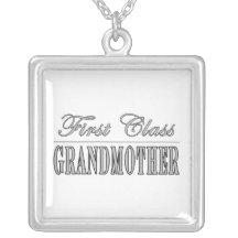Stylish Grandmothers Gifts First Class Grandmother Necklace
