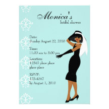Stylish Lady Invitations
