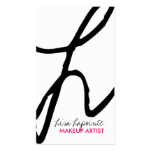 Stylish Monogram Business Cards