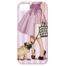 Stylish promenade iPhone 5 case