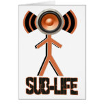 SUB LIFE GREETING CARD