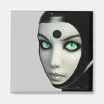 submissive beauty refrigerator magnets
