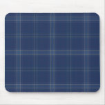 Subtle Blue Check Mousepad