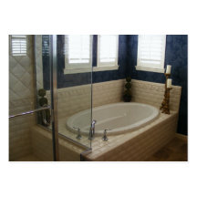 Subway Tile Bathroom Business Cards