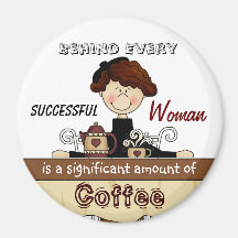 Successful Woman Magnets