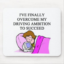 successful woman mousepad