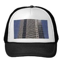 Sucess Business Skyscraper Shiny Window Art Trucker Hats