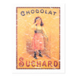 Suchard Chocolate- distressed Post Card