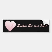 Suchen Sie eine Kur! Bumper Sticker