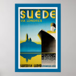 Suede via Londres Poster