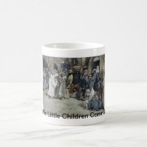 Suffer the Little Children Come Unto Me Mugs
