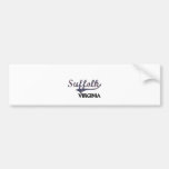 Suffolk Virginia City Classic Bumper Sticker