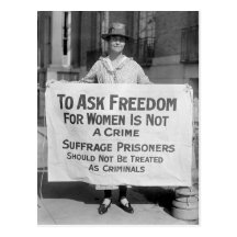 Suffragette for Alice Paul, 1917 Post Cards